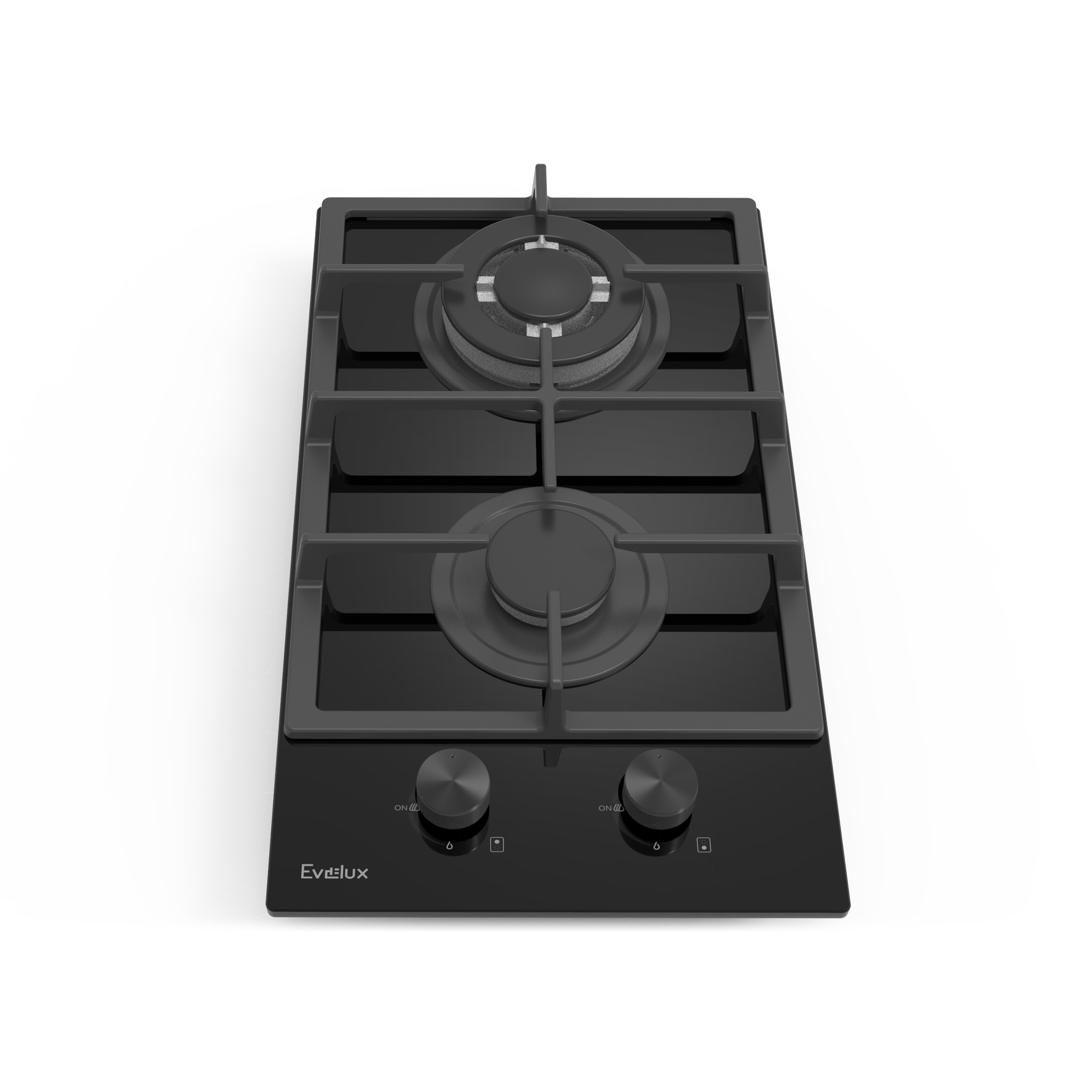 картинка Газовая варочная панель Evelux HEG 325 BG черная 