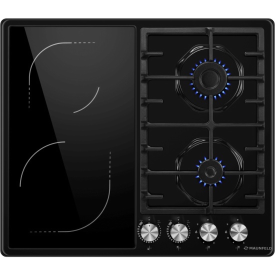 картинка Комбинированная варочная панель Maunfeld EEHE.642VC.3CB/KG 