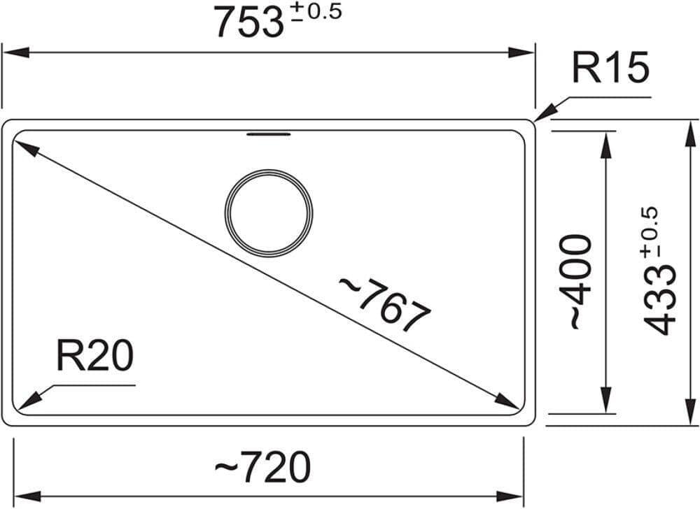 картинка Мойка для кухни Franke MRG 110-72 