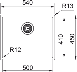 картинка Кухонная мойка Franke BXM 210/110-50 F-INOX 