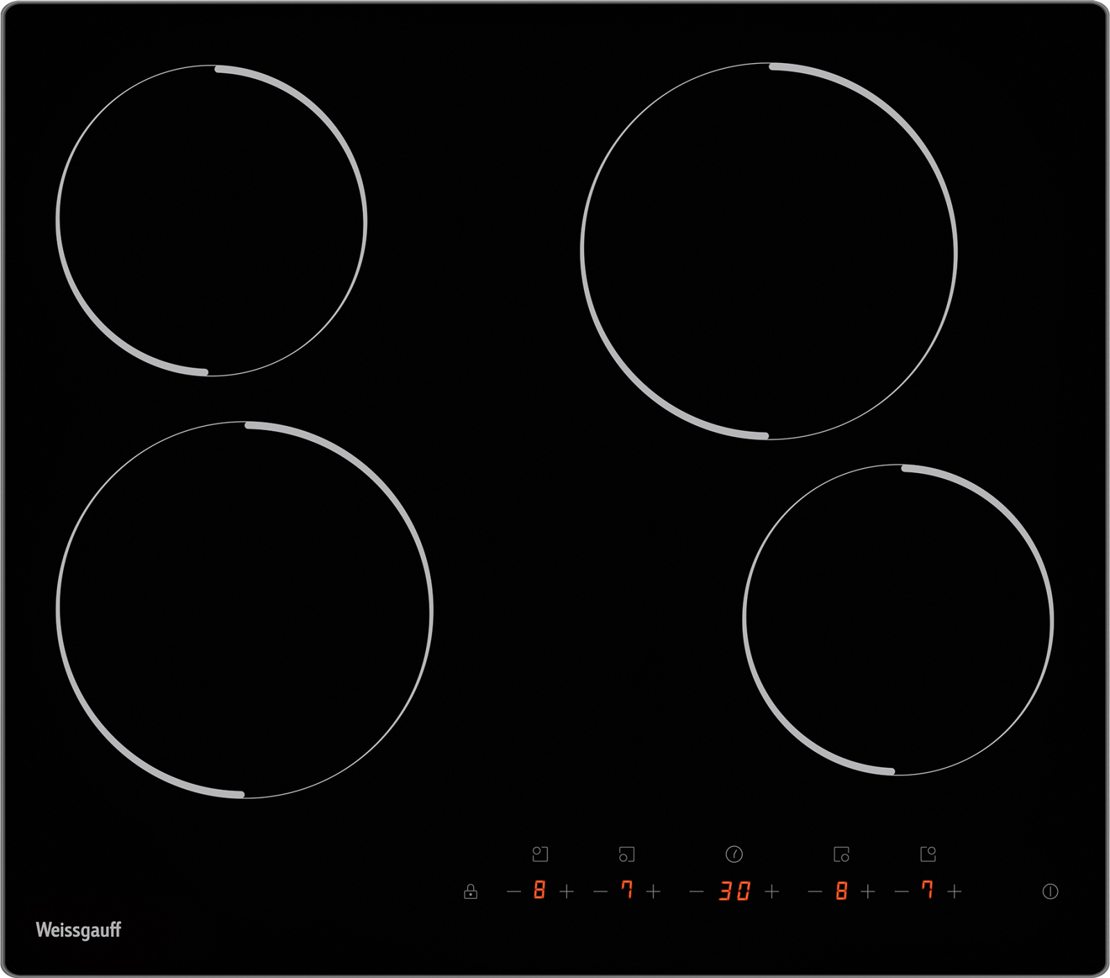 картинка Электрическая варочная панель Weissgauff HV 640 B 