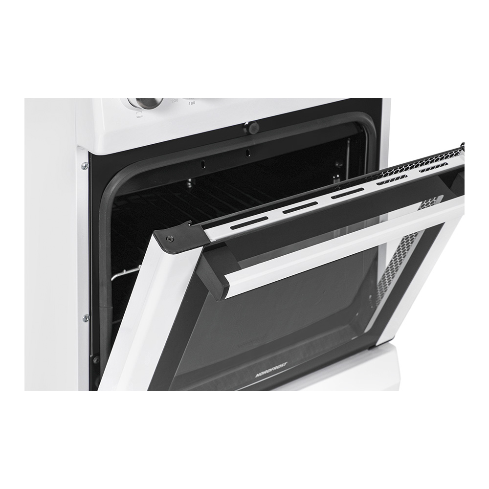 картинка Электрическая кухонная плита Nordfrost EE 5051 W  картинка Электрическая кухонная плита Nordfrost EE 5051 W