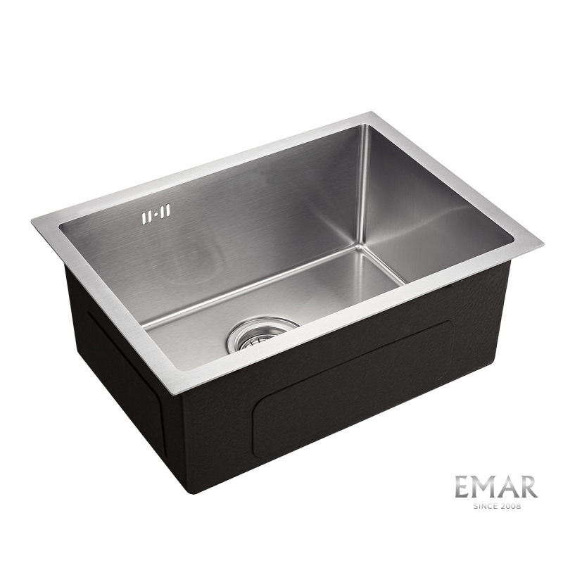 картинка Мойка для кухни Emar EMB-132 PVD Nano Satine  картинка Мойка для кухни Emar EMB-132 PVD Nano Satine