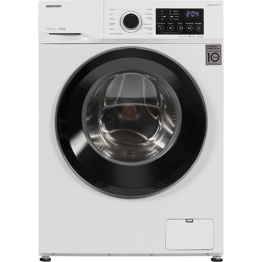 картинка Стиральная машина Nordfrost I-DDQ4 6120 W 