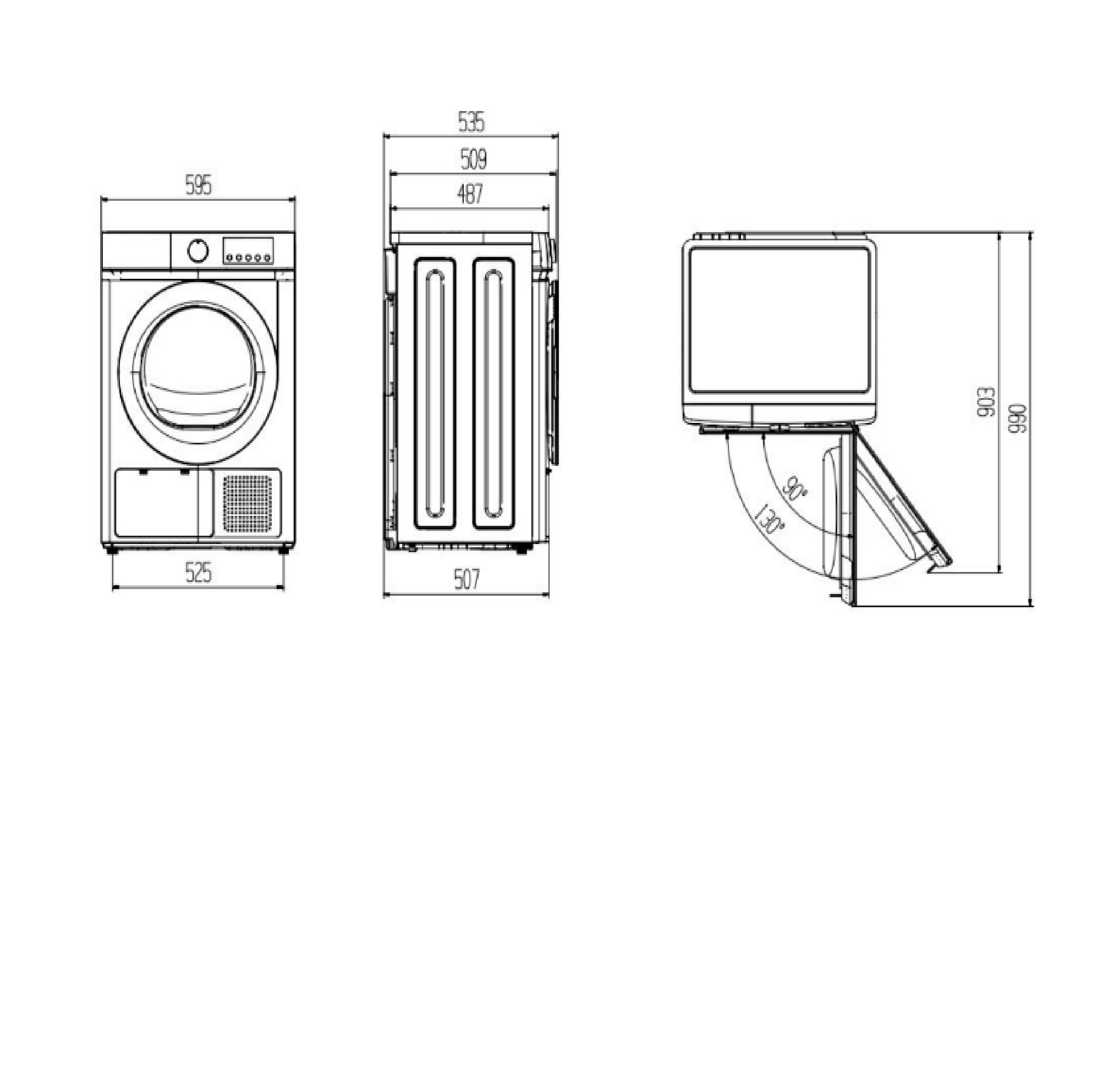 картинка Сушильная машина Delonghi DTD 8105 H VERANO 