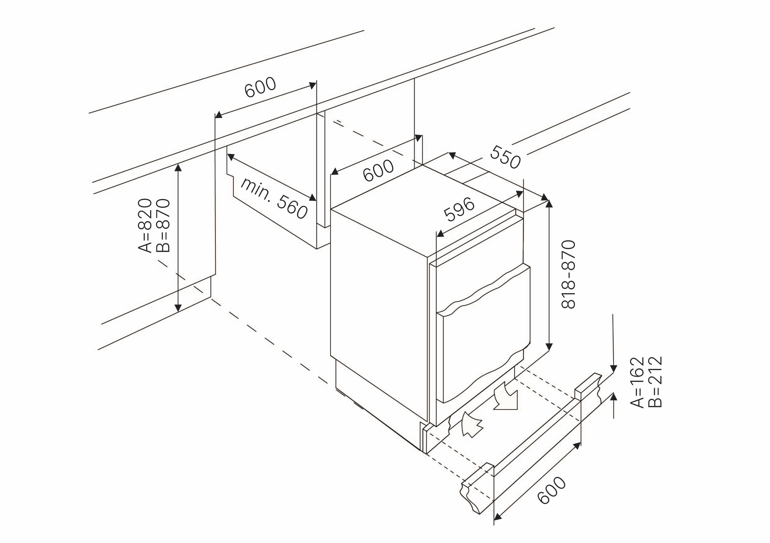 картинка Встраиваемый холодильник Kuppersbusch FKU 1545.0i 