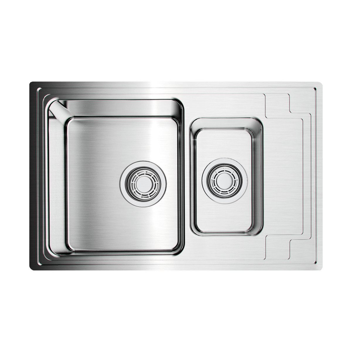 картинка Мойка для кухни Omoikiri MIZU-78-2 