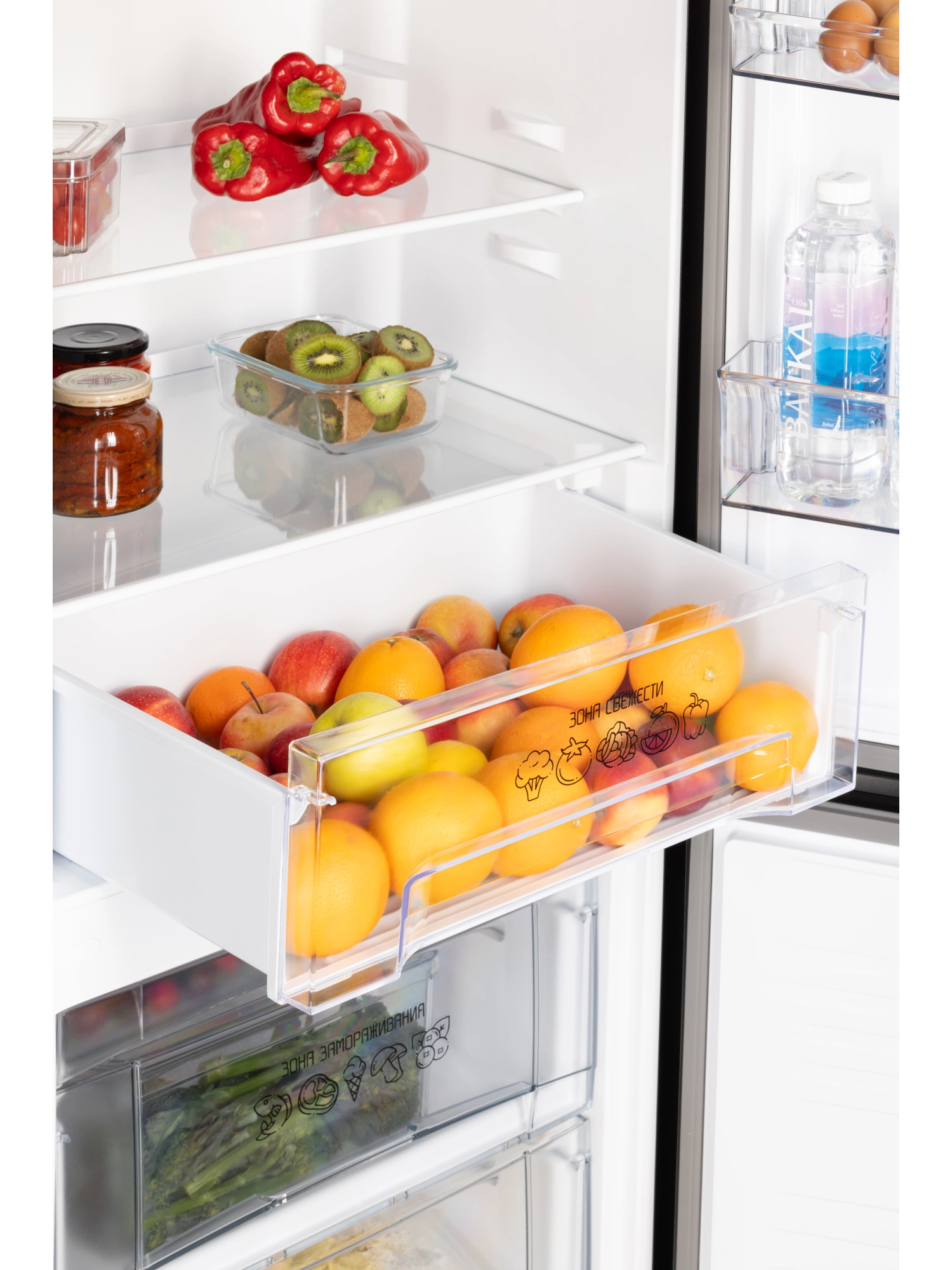 картинка Отдельностоящий холодильник Nord NRG 162NF DTM матовый графит 