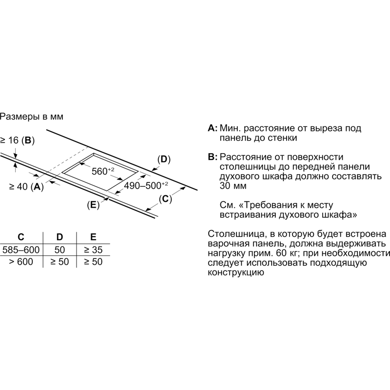 картинка Индукционная варочная панель Bosch PIE61RHB1E 