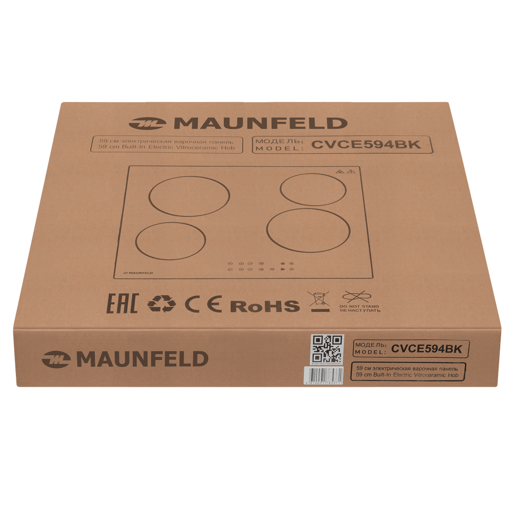 картинка Варочная панель Maunfeld CVCE594BK  картинка Варочная панель Maunfeld CVCE594BK