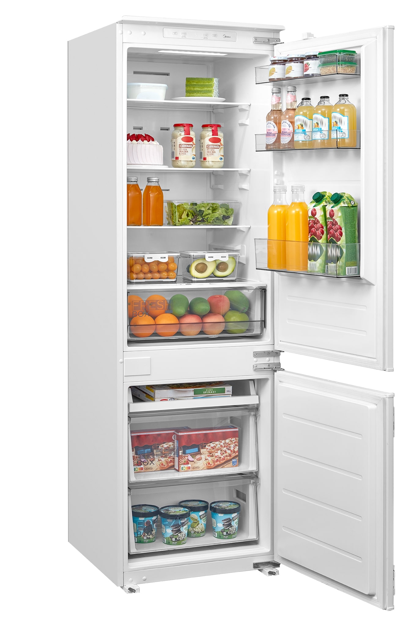 картинка Встраиваемый холодильник Midea MDRE367FGE01 