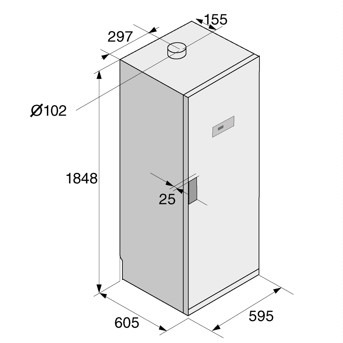 картинка Сушильный шкаф Asko DC7784V.W  картинка Сушильный шкаф Asko DC7784V.W