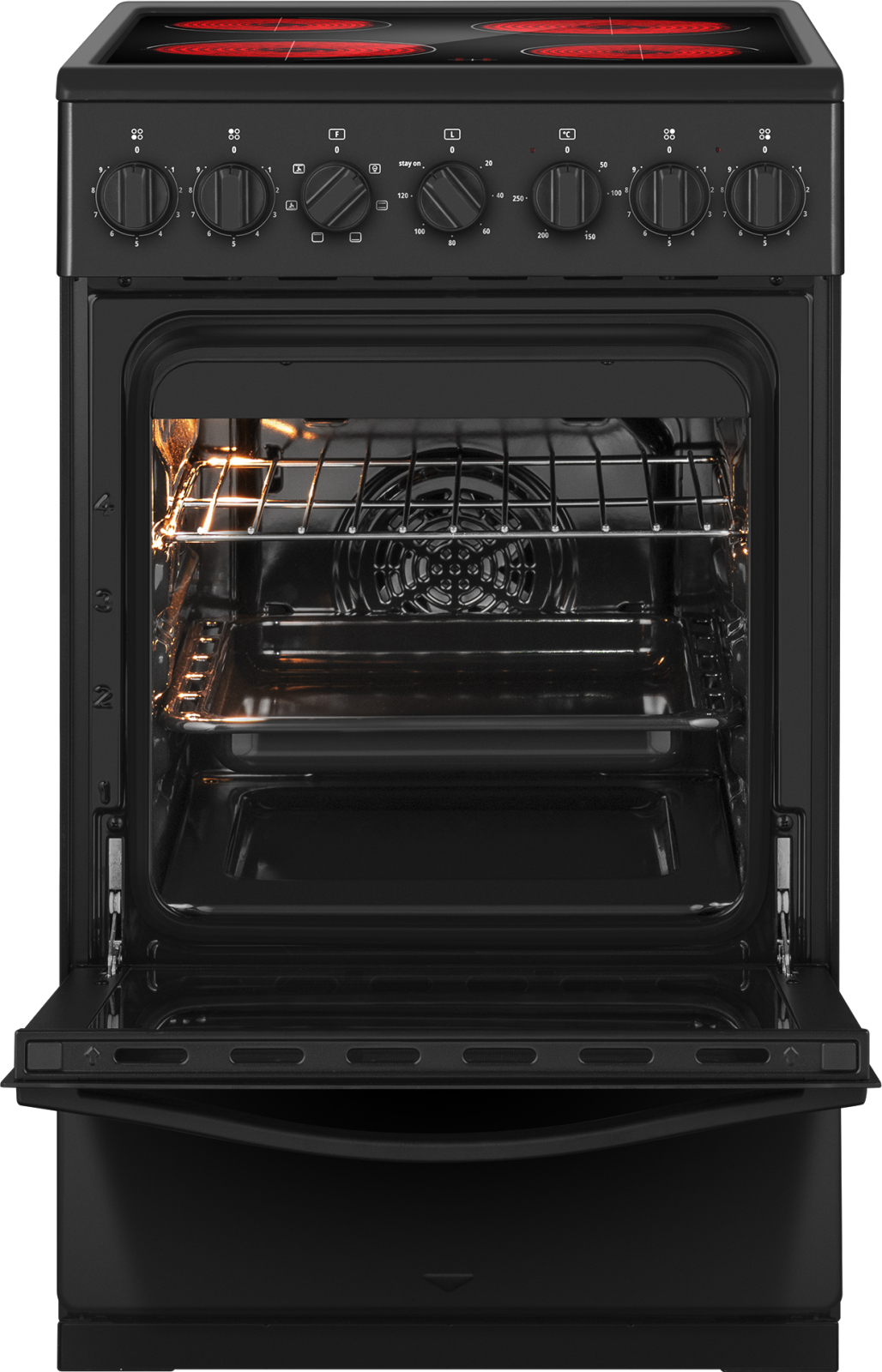 картинка Электрическая кухонная плита Weissgauff WESM 5260 B 