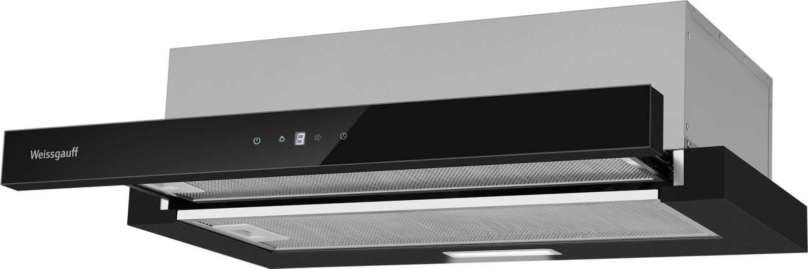 картинка Кухонная вытяжка встраиваемая Weissgauff TEL 600 TC BL 