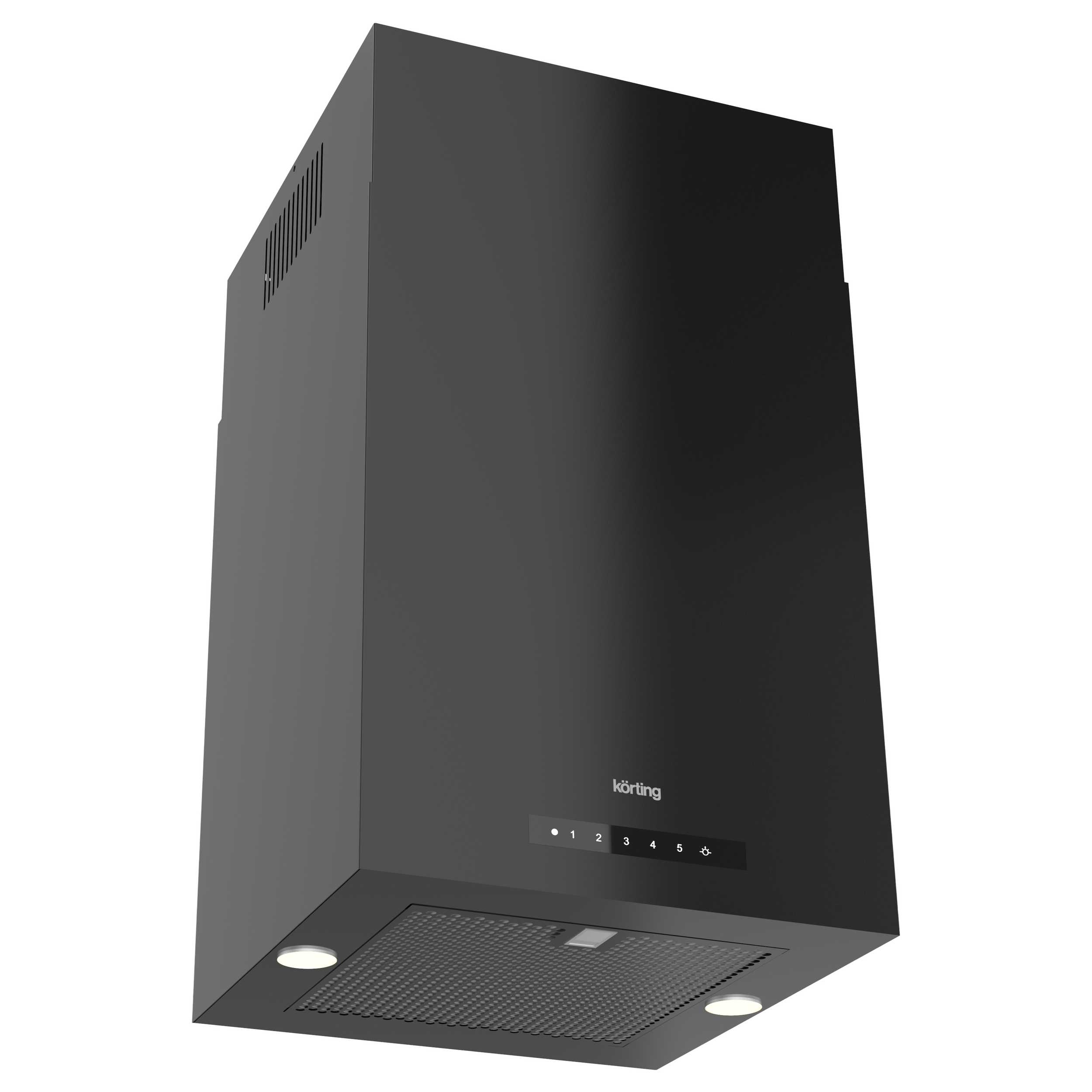 картинка Кухонная вытяжка Korting KHA 45970 N CUBE  картинка Кухонная вытяжка Korting KHA 45970 N CUBE