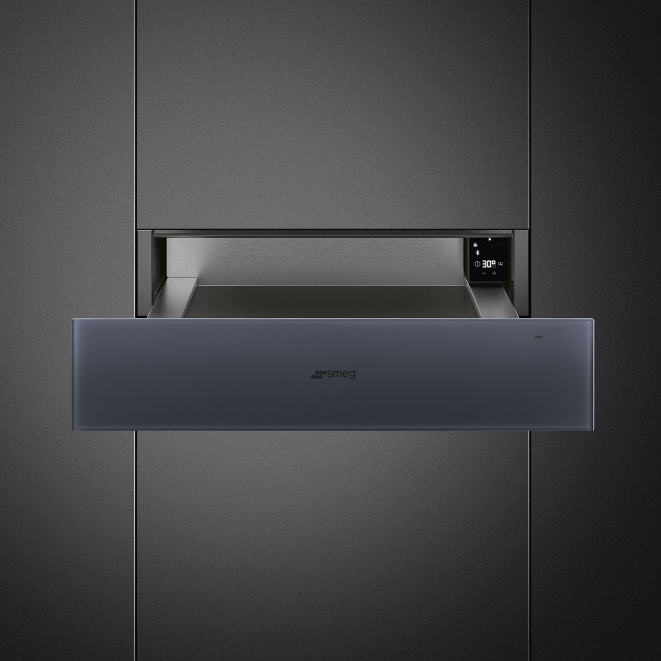 картинка Подогреватель посуды Smeg CPRT115G Neptune grey  картинка Подогреватель посуды Smeg CPRT115G Neptune grey