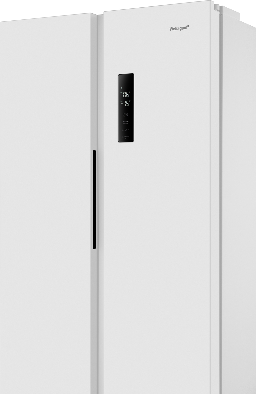 картинка Отдельностоящий холодильник Weissgauff WSBS 500 Inverter NoFrost White 