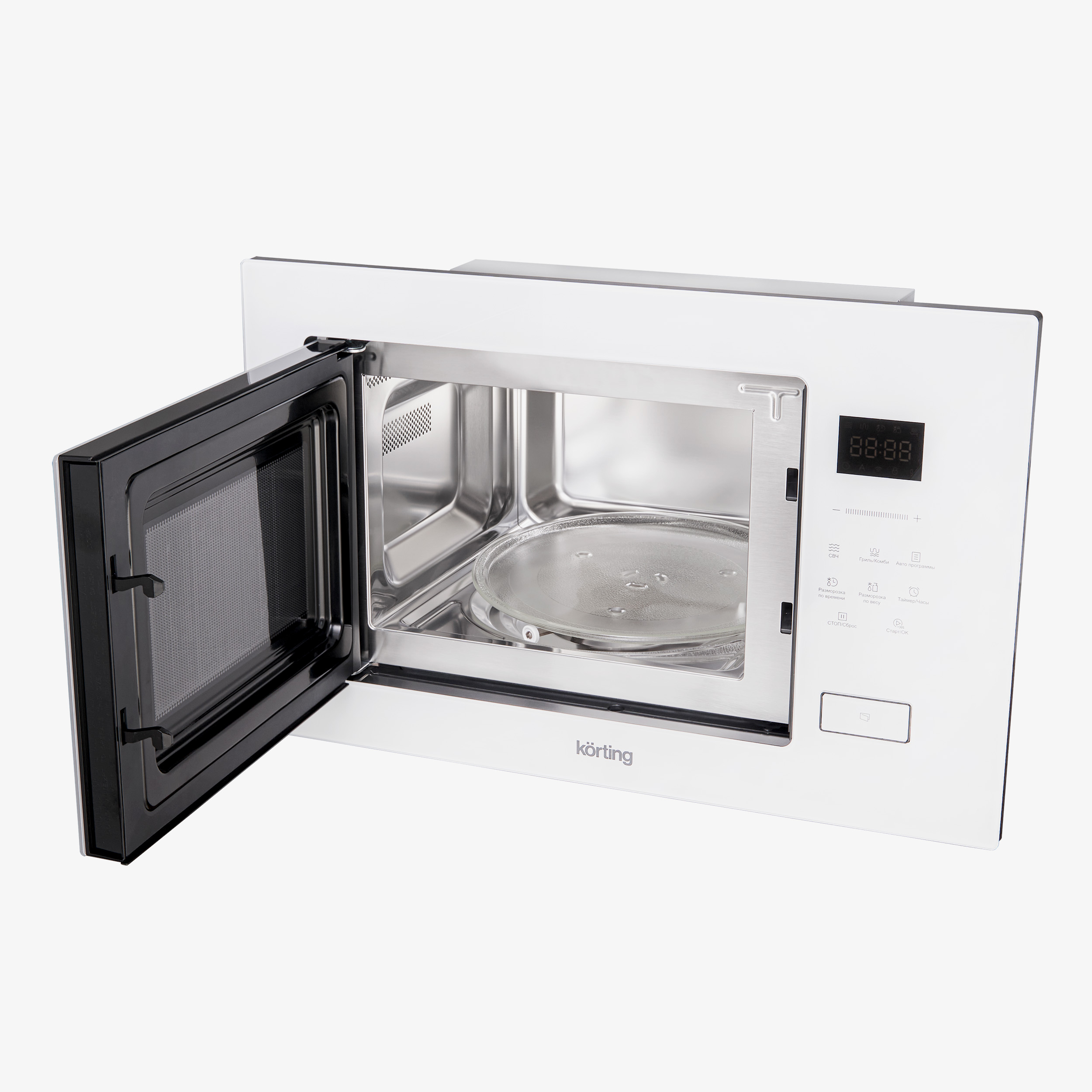 картинка Микроволновая печь встраиваемая Korting KMI 928 GW белая 