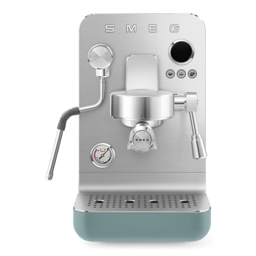 картинка Кофемашина Smeg EMC02EGMEU изумрудная матовая 