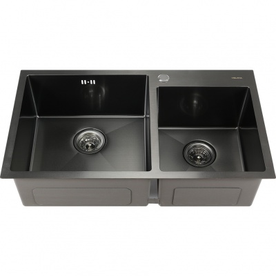 картинка Мойка для кухни Melana S8045HB PROFLINE графит  картинка Мойка для кухни Melana S8045HB PROFLINE графит