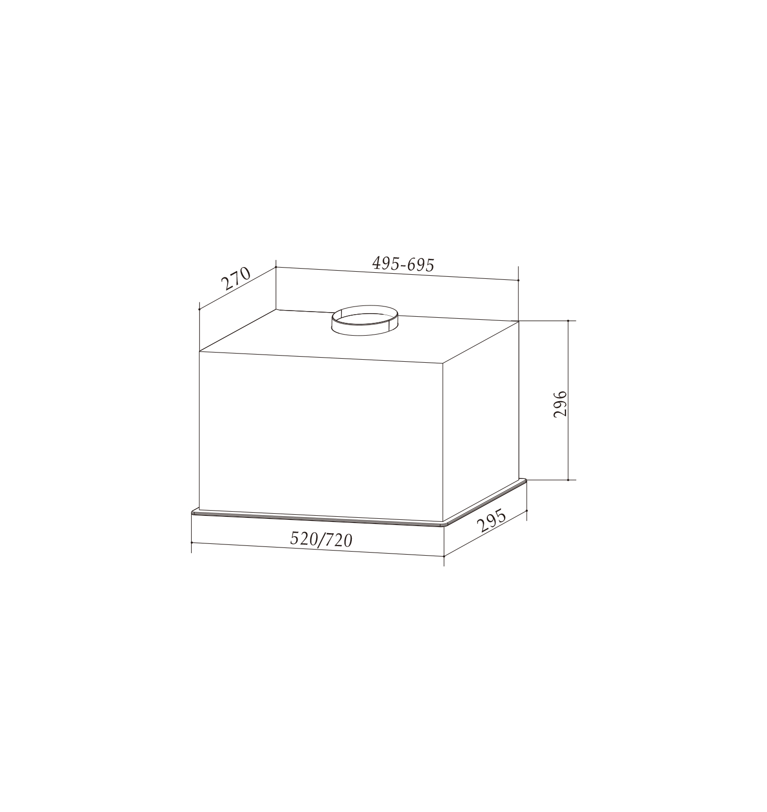 картинка Кухонная вытяжка Millen MBKHG 601 WH  картинка Кухонная вытяжка Millen MBKHG 601 WH
