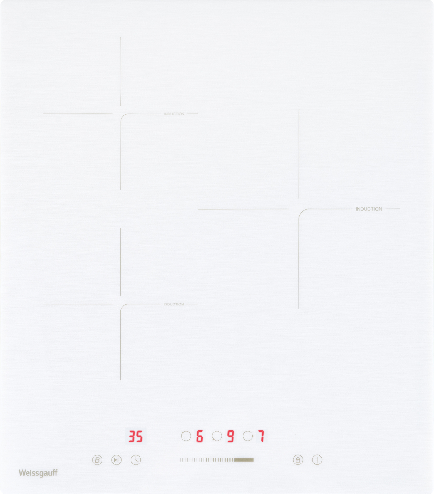 картинка Индукционная варочная панель Weissgauff HI 430 WSC 