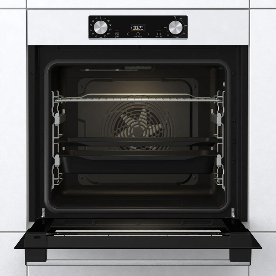 картинка Духовой шкаф с функцией пара Gorenje BOS6737E09WG белый  картинка Духовой шкаф с функцией пара Gorenje BOS6737E09WG белый