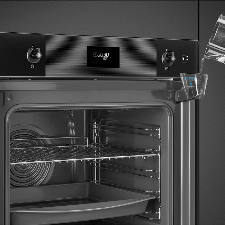 картинка Электрический духовой шкаф с функцией пара Smeg SO6101S2B3 