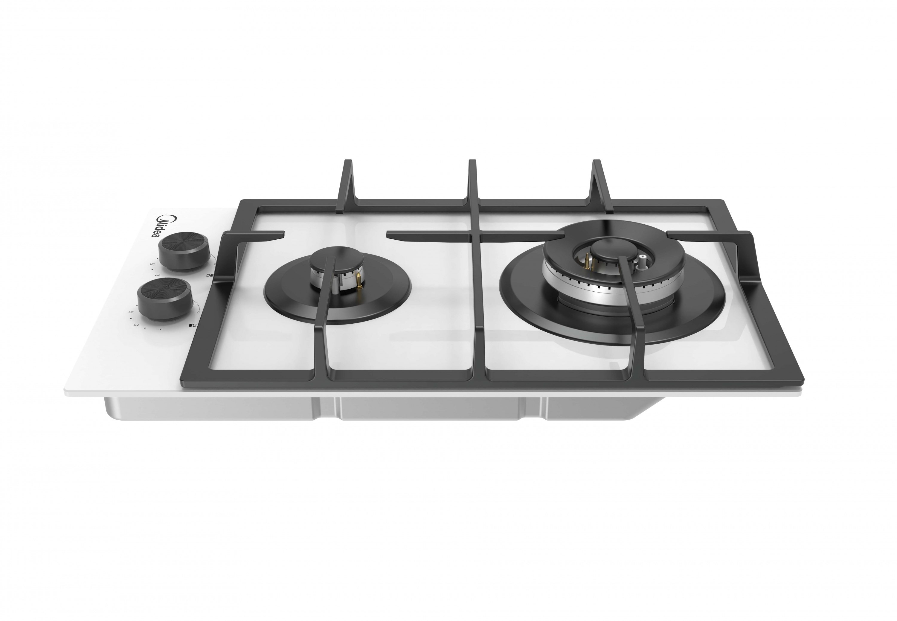 картинка Газовая варочная панель Midea MG3270TGW белая  картинка Газовая варочная панель Midea MG3270TGW белая