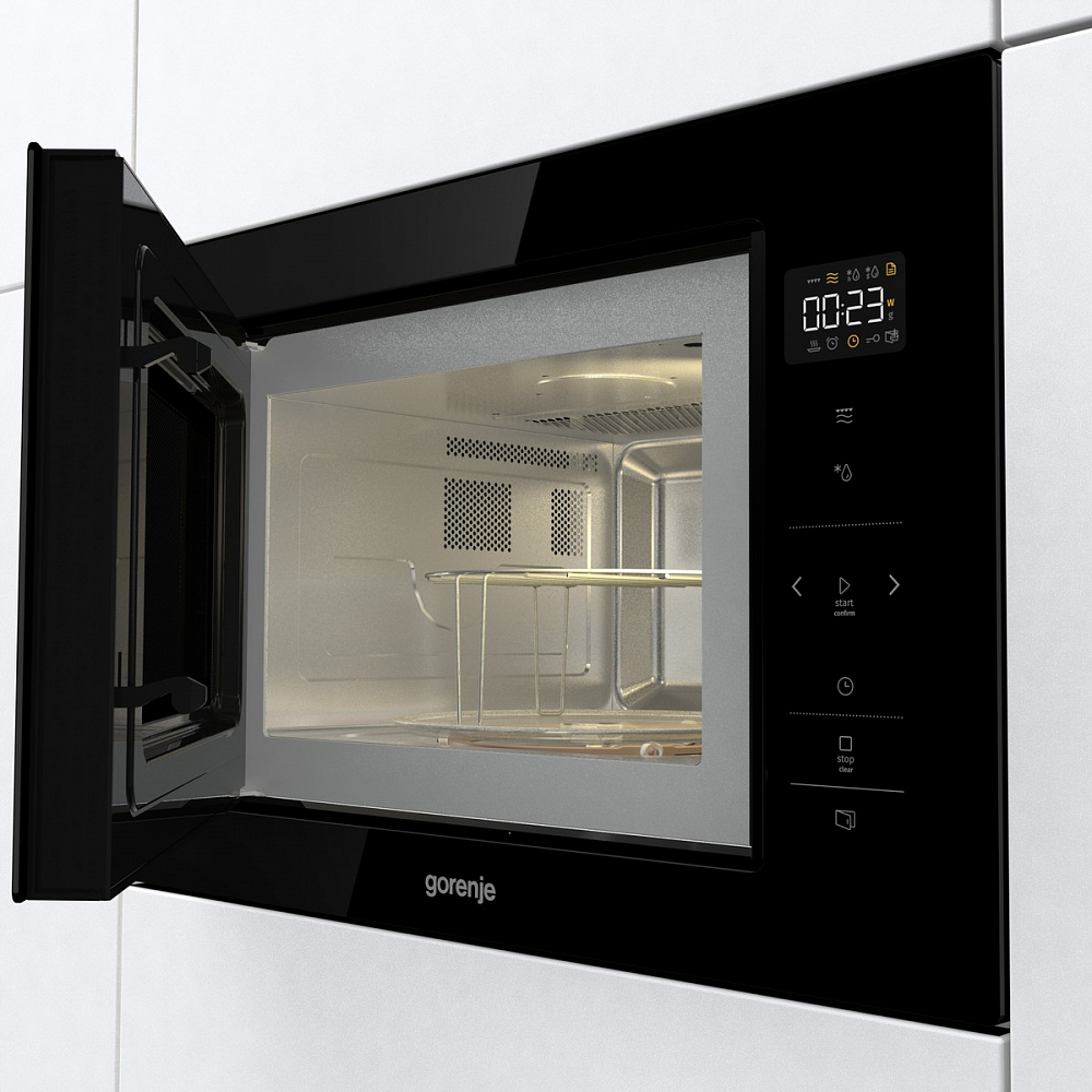 картинка Микроволновая печь с грилем Gorenje BMX251SG2BG  картинка Микроволновая печь с грилем Gorenje BMX251SG2BG