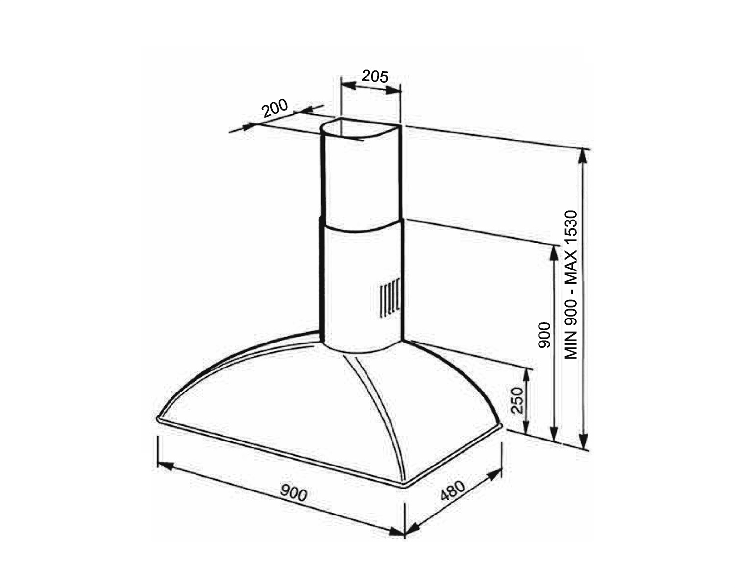 картинка Кухонная вытяжка Smeg KS89POE кремовый  картинка Кухонная вытяжка Smeg KS89POE кремовый