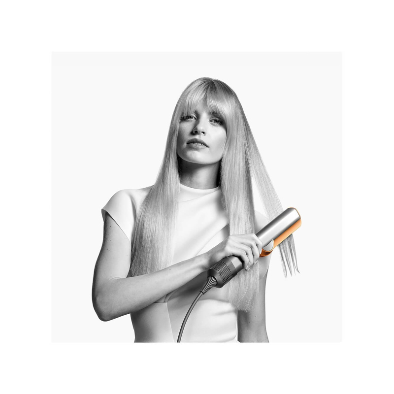 картинка Фен-выпрямитель Dyson HT01 Airstrait Nickel/Copper 408202-01  картинка Фен-выпрямитель Dyson HT01 Airstrait Nickel/Copper 408202-01