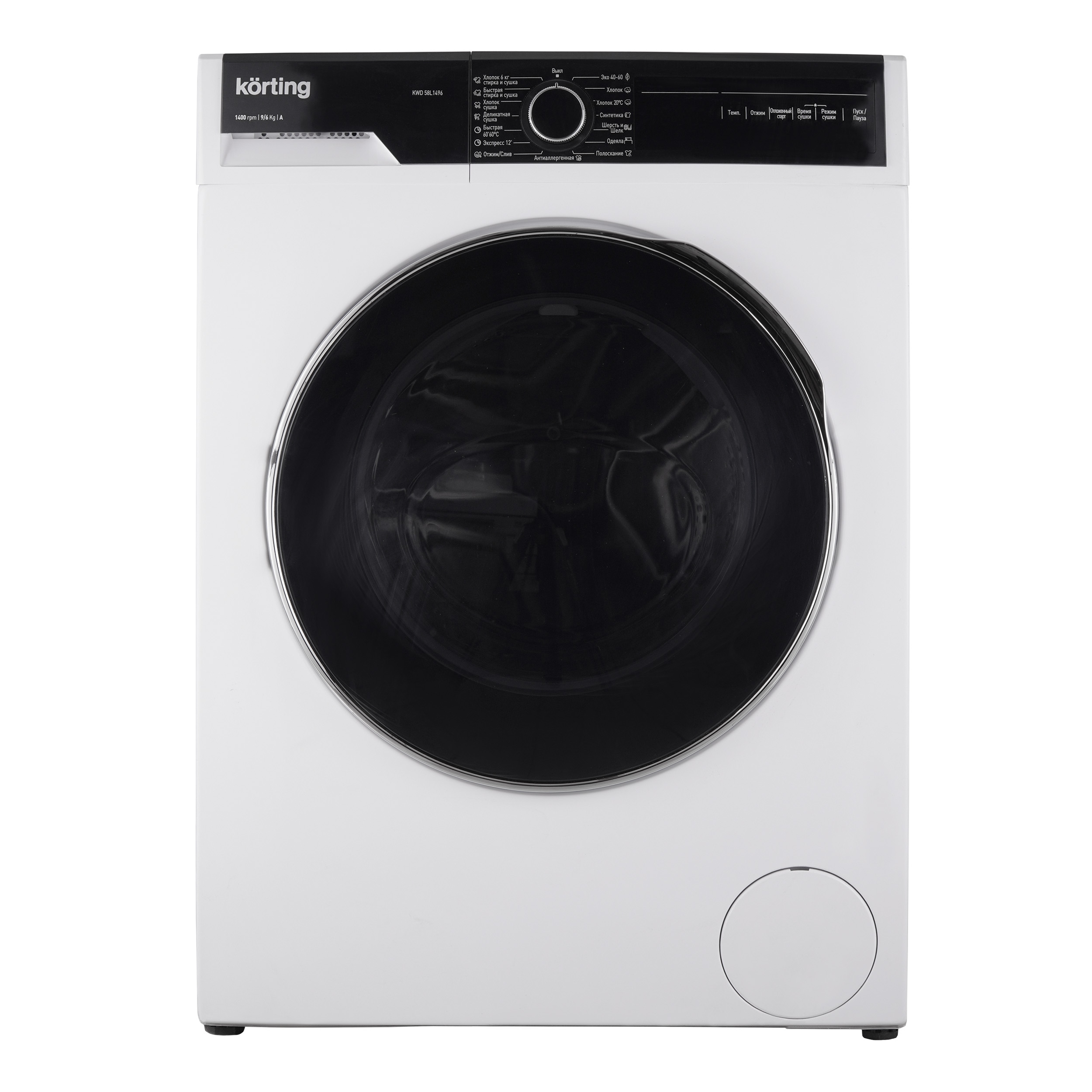 картинка Стиральная машина с сушкой Korting KWD 58L1496  картинка Стиральная машина с сушкой Korting KWD 58L1496