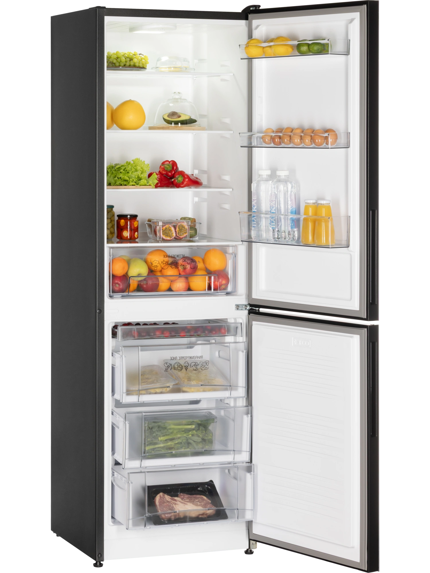 картинка Отдельностоящий холодильник Nord NRG 162NF DTM графит 