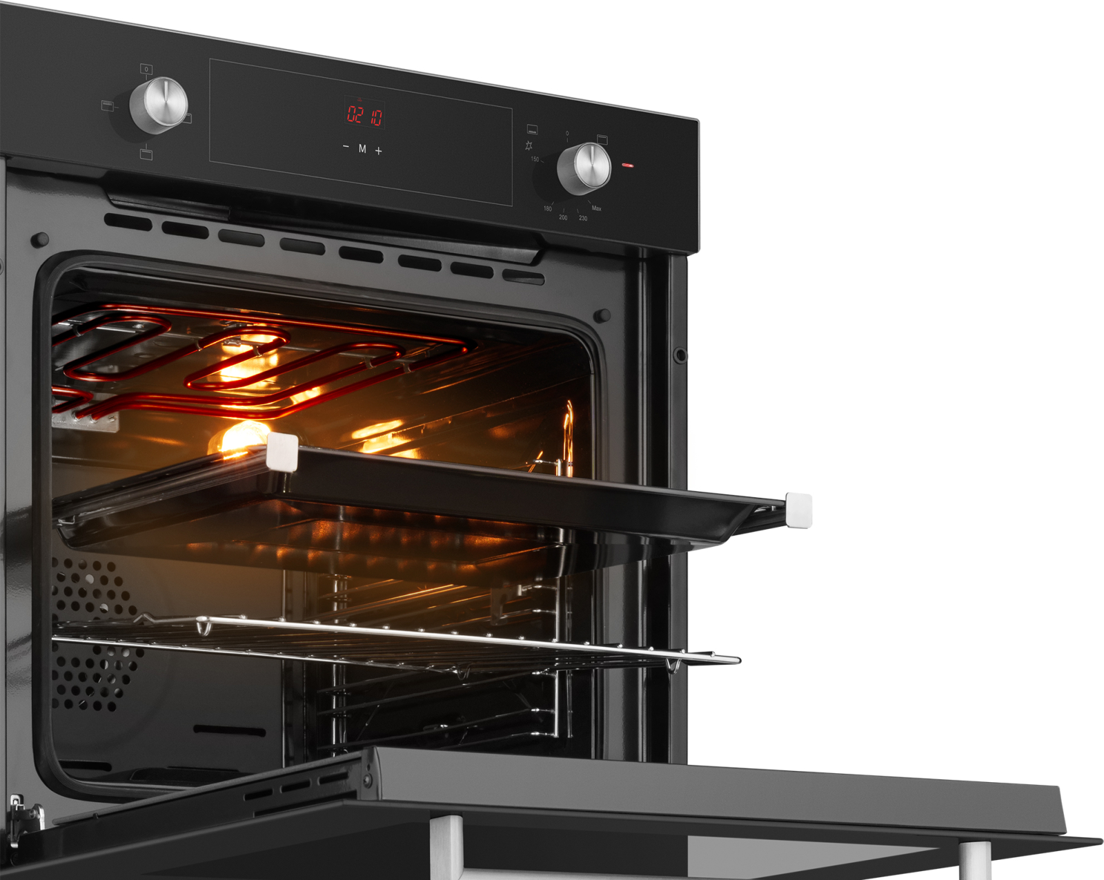 картинка Газовый духовой шкаф Weissgauff WGO 706 D BLACK GLASS  картинка Газовый духовой шкаф Weissgauff WGO 706 D BLACK GLASS