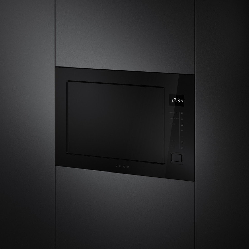 картинка Микроволновая печь встраиваемая Smeg FMI225BI 