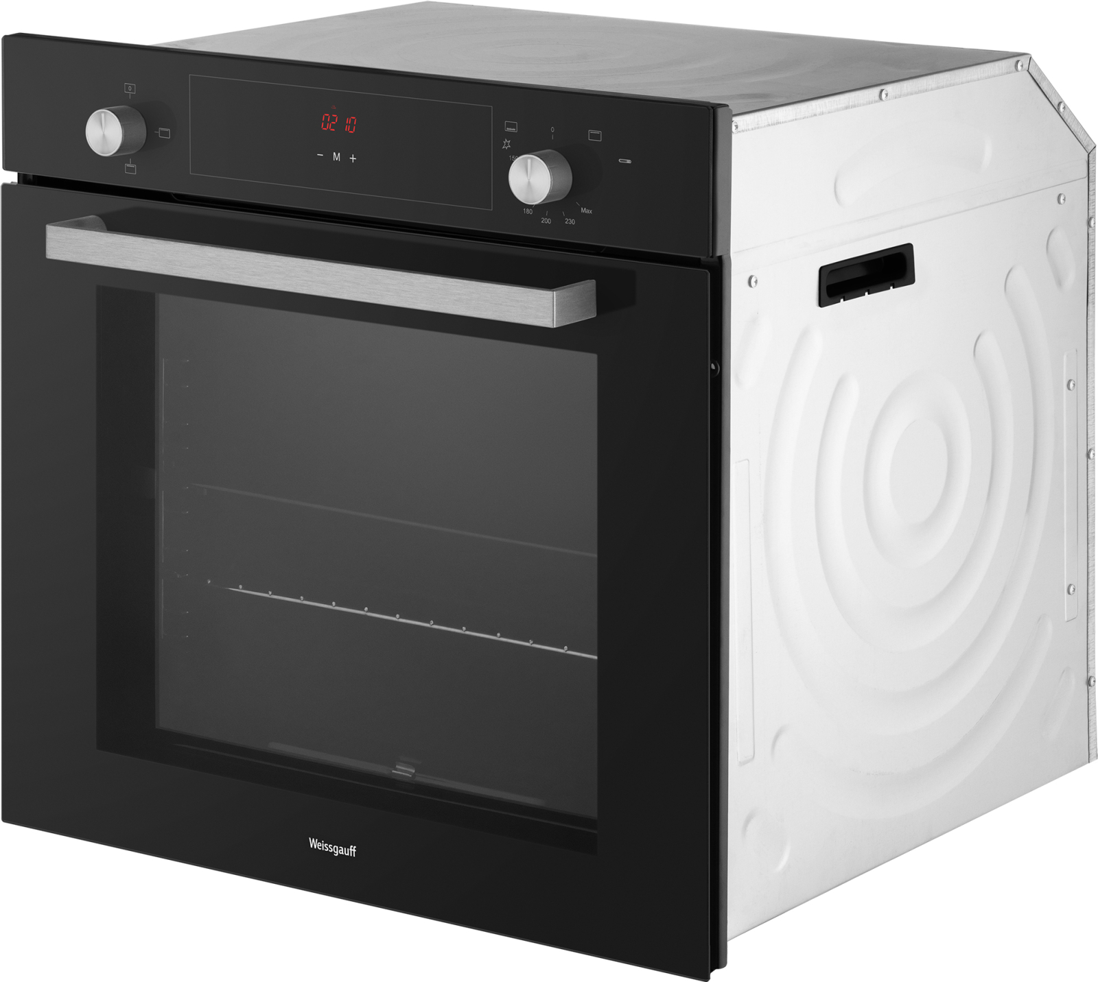картинка Газовый духовой шкаф Weissgauff WGO 706 D BLACK GLASS  картинка Газовый духовой шкаф Weissgauff WGO 706 D BLACK GLASS