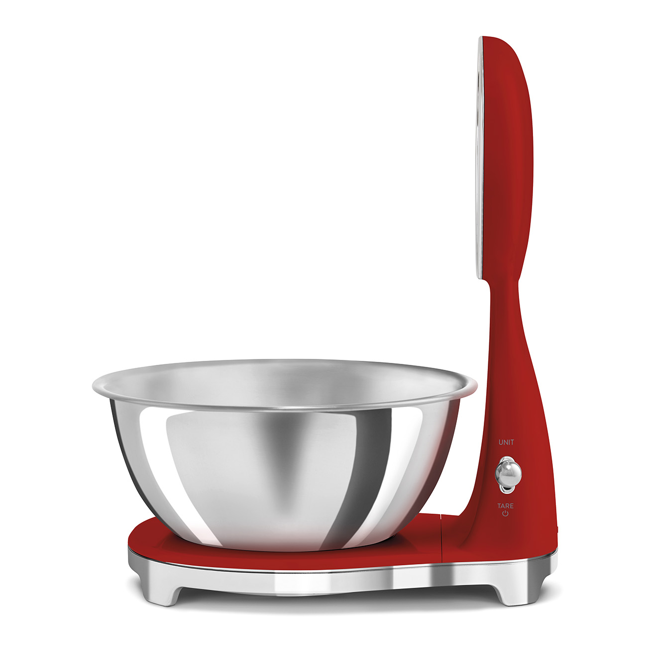 картинка Кухонные весы Smeg KSF01RDWW  картинка Кухонные весы Smeg KSF01RDWW