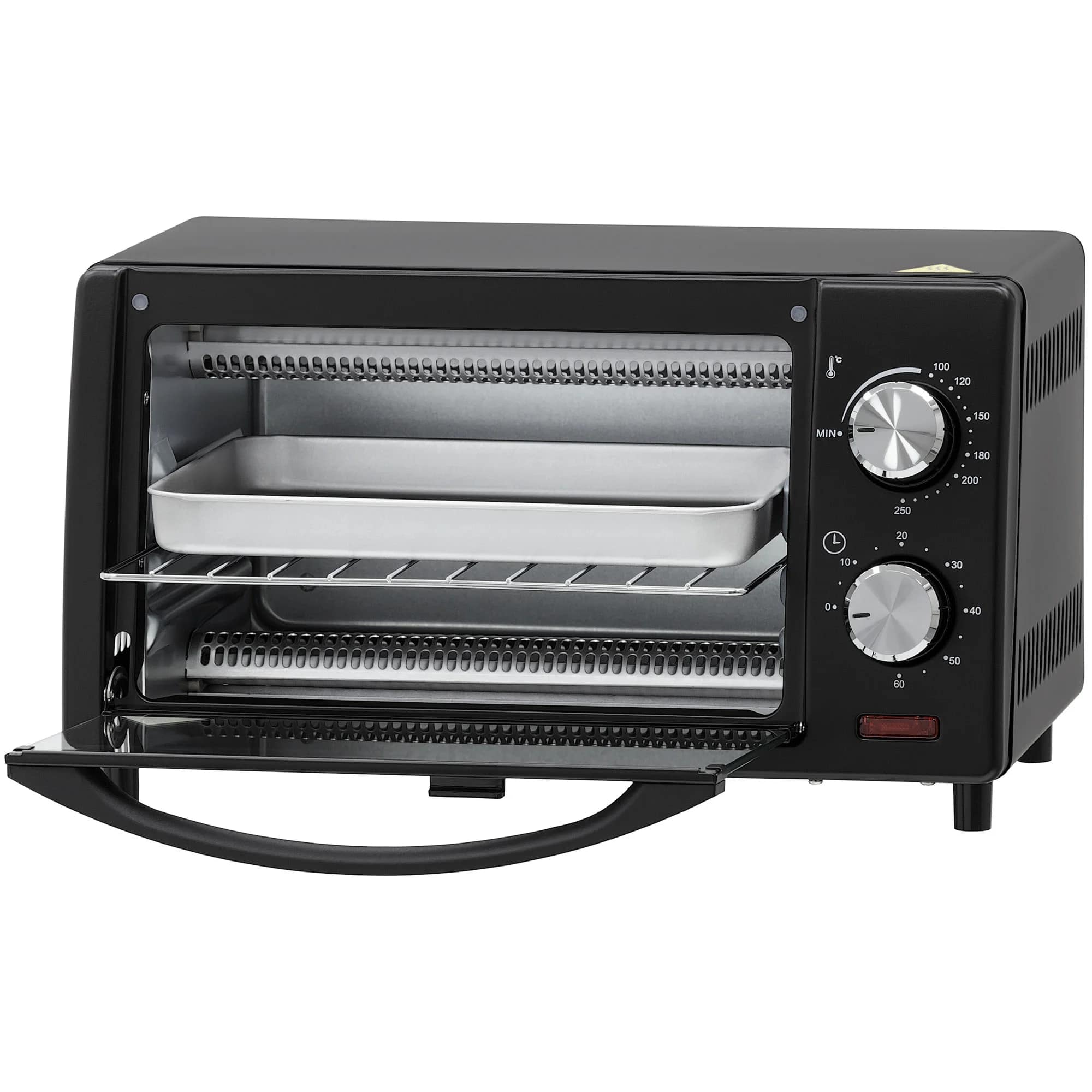 картинка Мини-печь Krona OFEN 10 BL черный  картинка Мини-печь Krona OFEN 10 BL черный