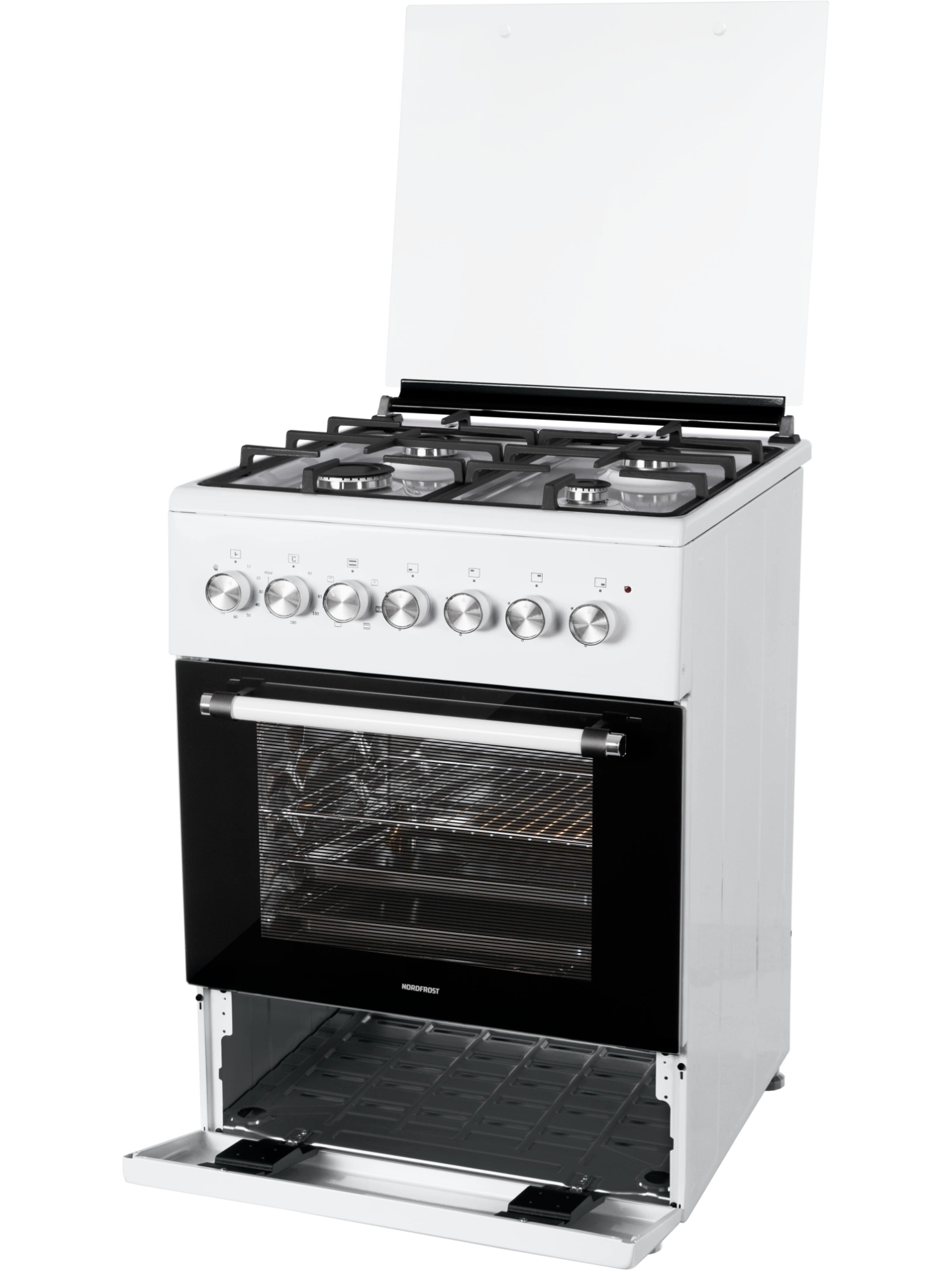 картинка Газовая кухонная плита Nord GE 6064 W 