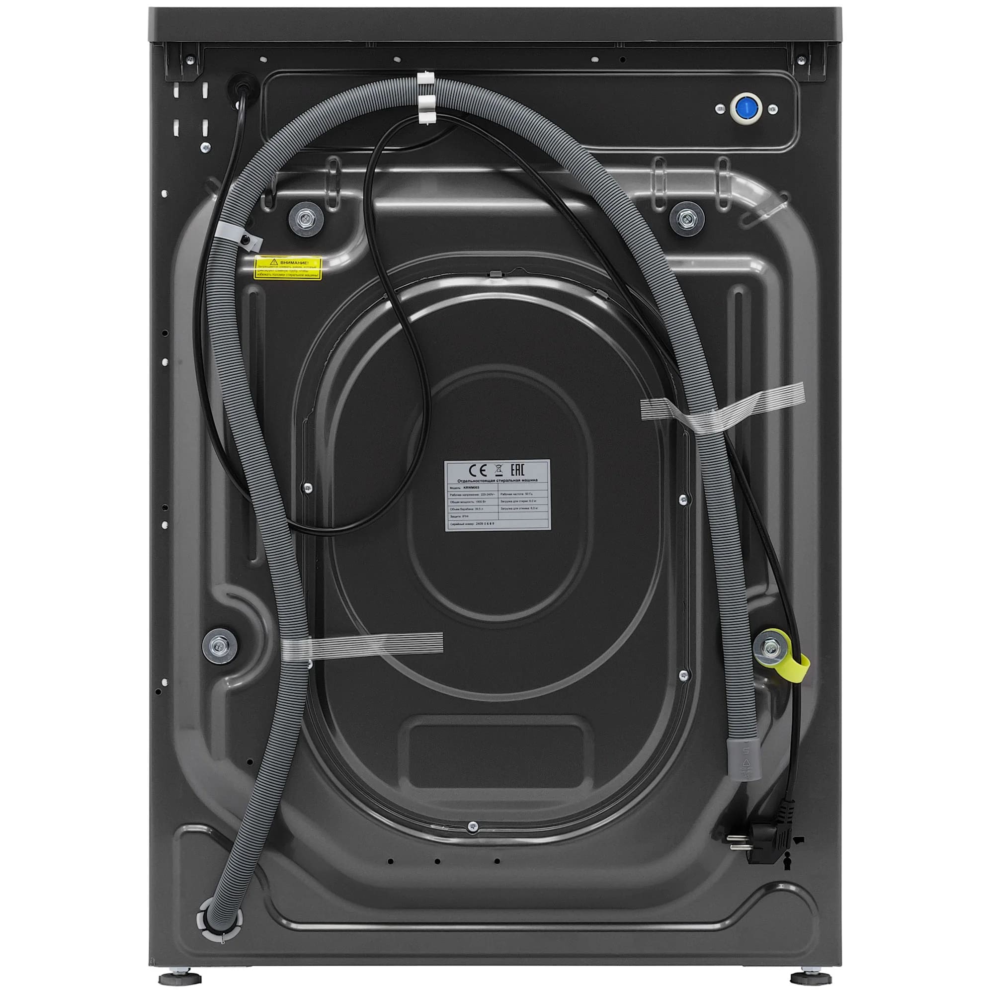 картинка Стиральная машина Krona RHENE GREY 1000 6K WM  картинка Стиральная машина Krona RHENE GREY 1000 6K WM