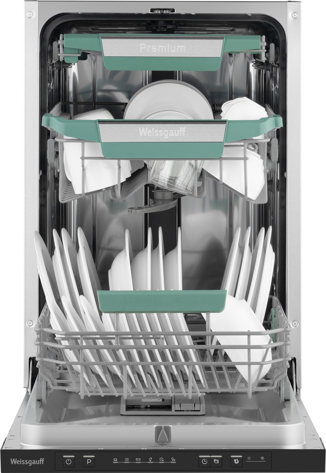 картинка Посудомоечная машина Weissgauff BDW 4536 D Inverter AutoOpen Infolight 