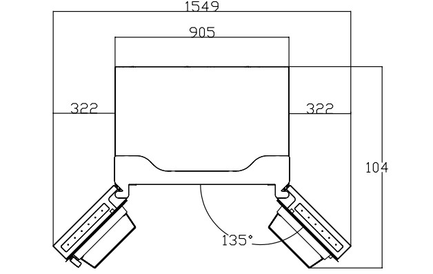 картинка Отдельностоящий холодильник Millen MCD595XID 