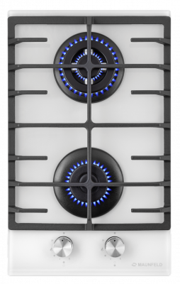 картинка Газовая варочная панель Maunfeld EGHG.32.63CW/G белый  картинка Газовая варочная панель Maunfeld EGHG.32.63CW/G белый
