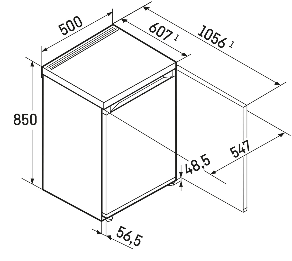 картинка Отдельностоящий холодильник Liebherr Rd 1200-20 001 