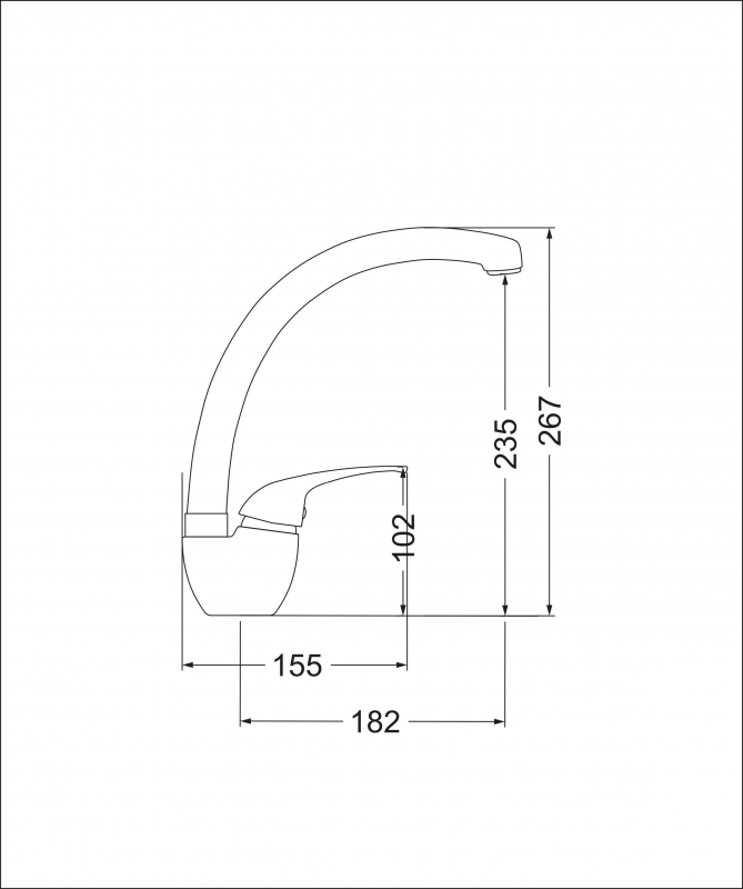 картинка Смеситель Emar Quartz ЕС - 3013  картинка Смеситель Emar Quartz ЕС - 3013