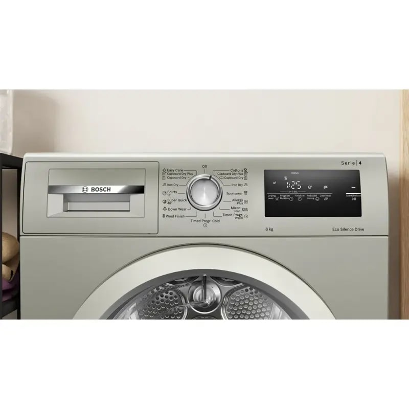 картинка Комплект Bosch Serie 4 (WAN2420XME, WTN86202ME, WTZ2041X) 