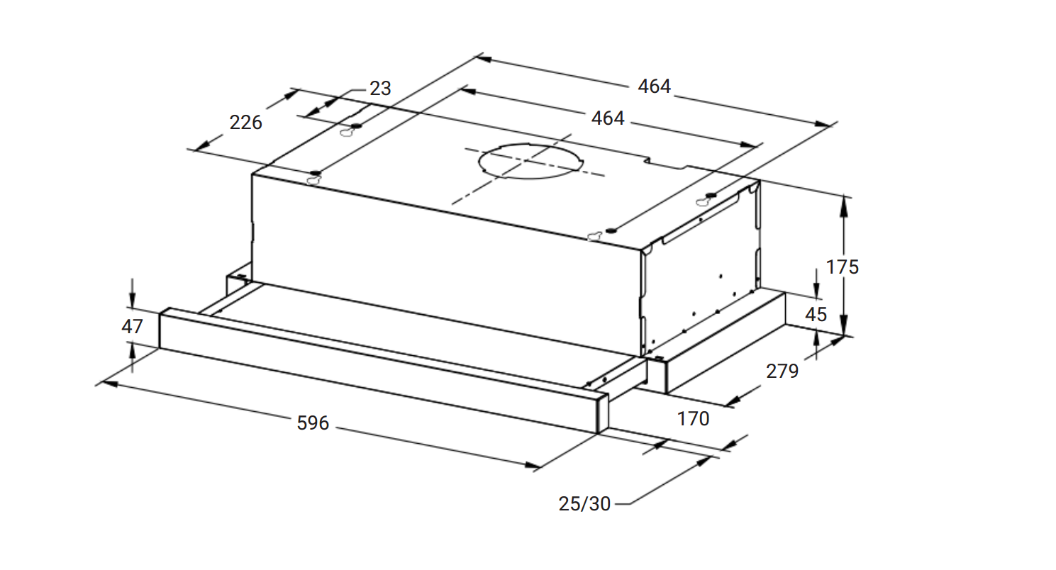 картинка Кухонная вытяжка Weissgauff TEL 600 White Glass 