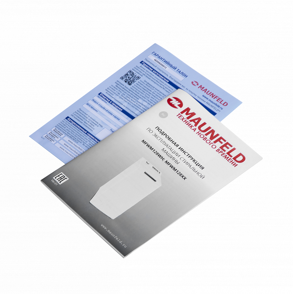 картинка Стиральная машина Maunfeld MFWM128WH 