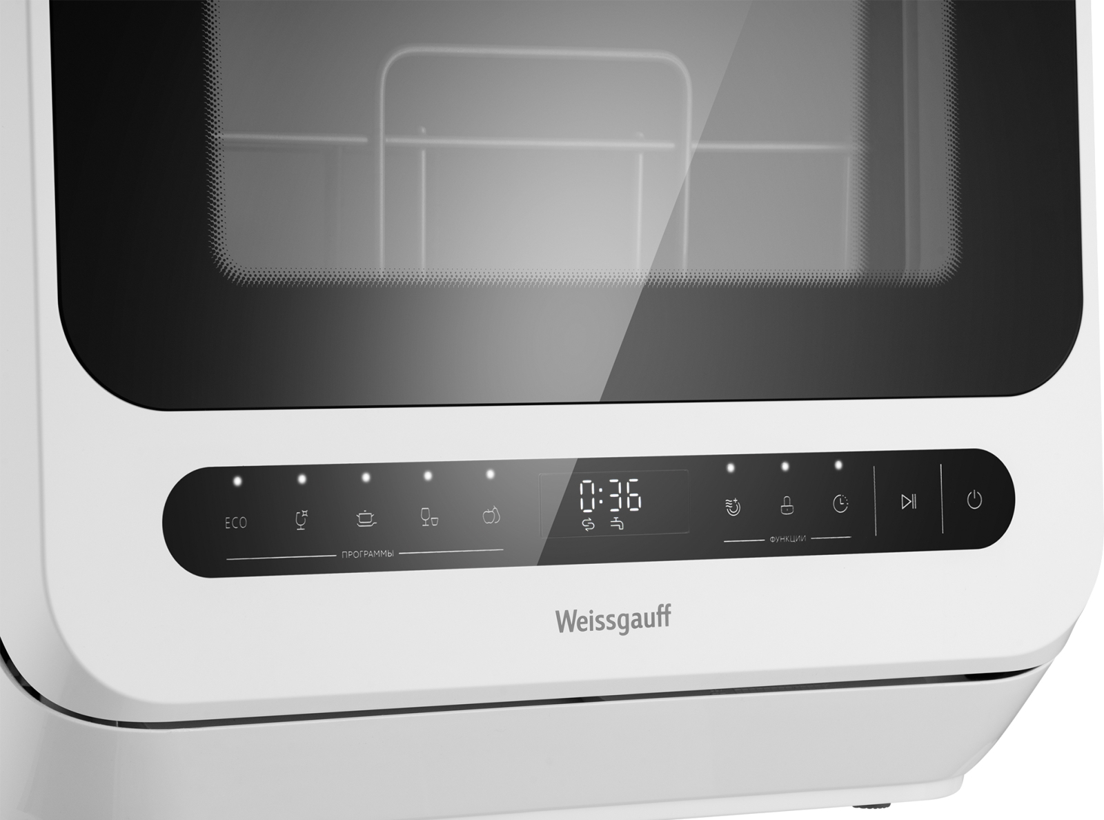 картинка Настольная посудомоечная машина Weissgauff TDW 4036 D 